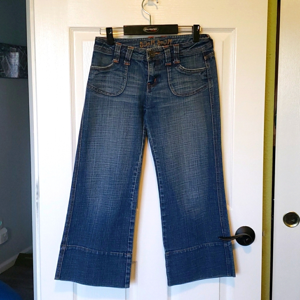 Boom Boom Cropped Wide-Leg Jeans - Junior size 3